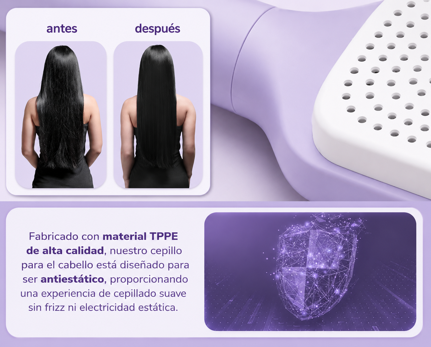 Cepillo GiraGlow — Sistema Autolimpiante 360°
