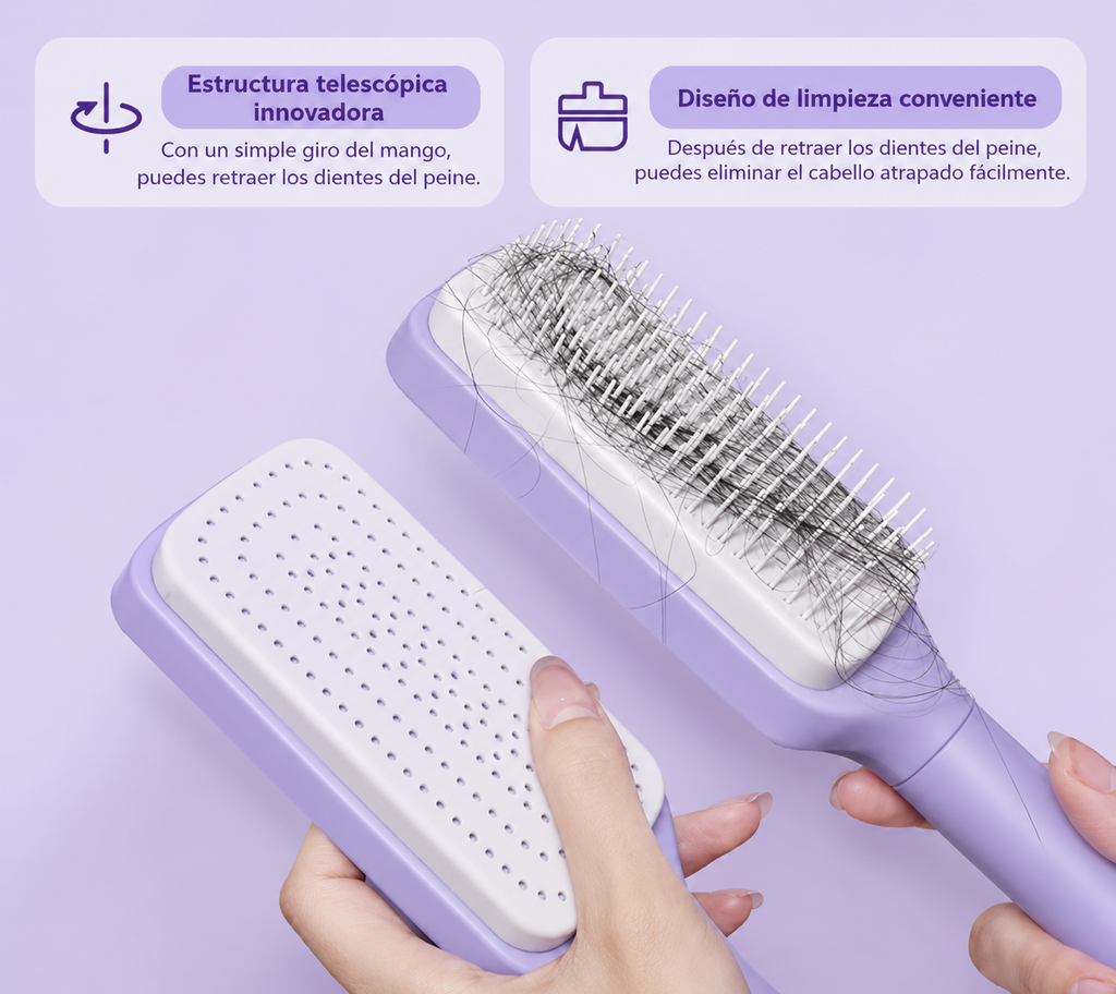 Cepillo GiraGlow — Sistema Autolimpiante 360°